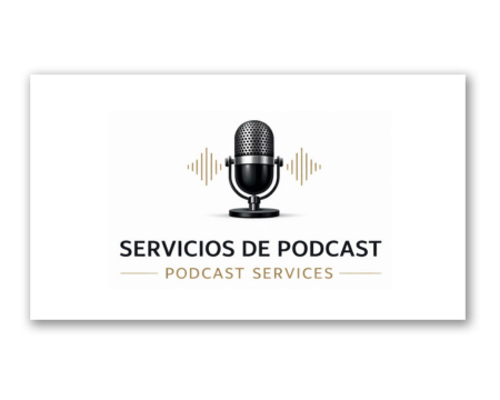 Logo podcast services