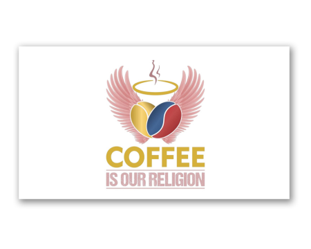 Coffee is our religion logo