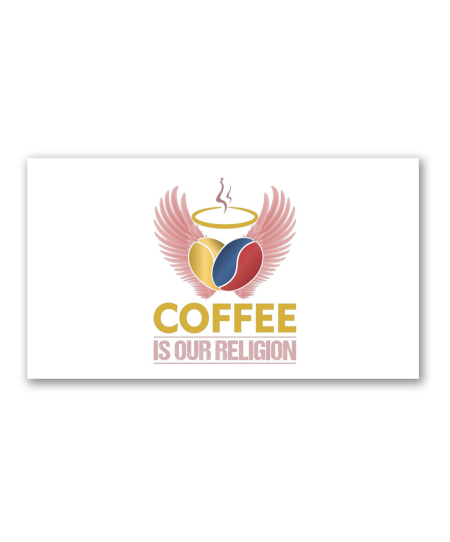 Coffee is our religion logo